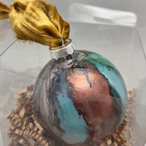 Hand-Painted Holiday Ornaments