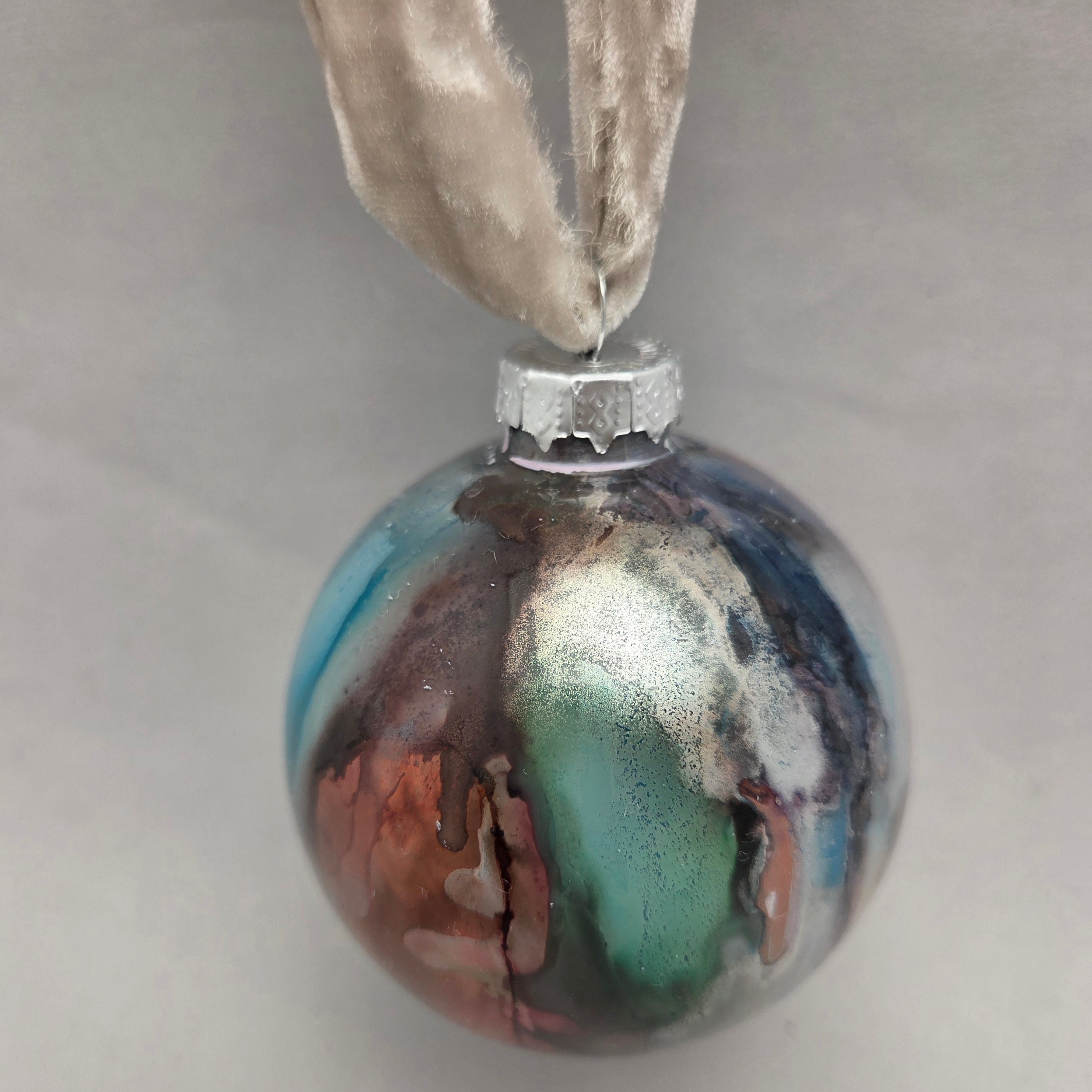 Hand-Painted Holiday Ornaments