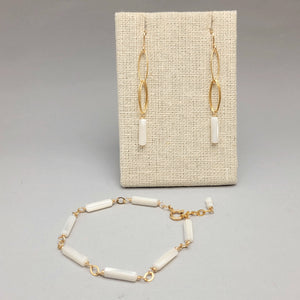 Mother of Pearl Dangles