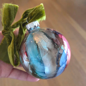 Hand-Painted Holiday Ornaments