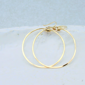 Currie Hoops - Gold Filled