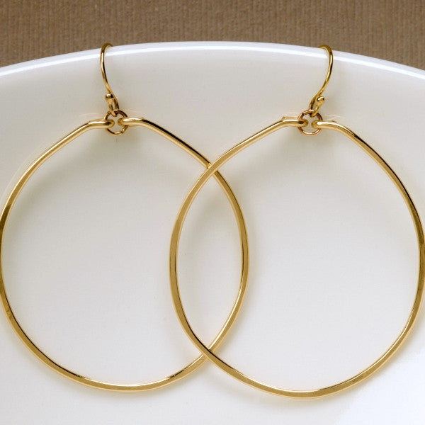 Currie Hoops - Gold Filled
