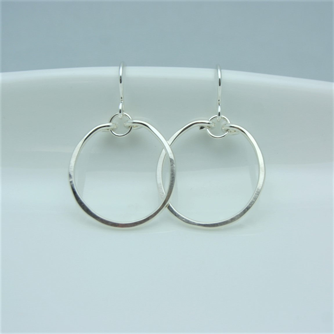 Currie Hoops - Sterling Silver