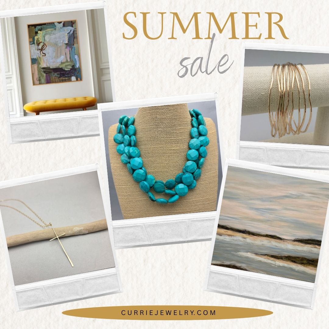 SUMMER FLASH SALE - 20% OFF JEWELRY AND ART