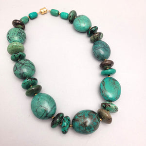 Chunky Turquoise Necklace