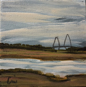 Mini Landscapes - 5 x 5 inches Mixed Media on Canves