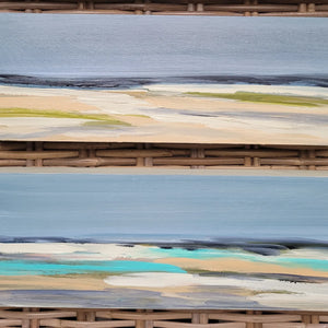 Mini Landscapes - 4 x 12 inches on Wood Canvs