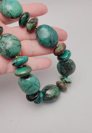 Chunky Turquoise Necklace