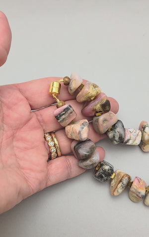 Celia - Pink Opal Nuggets