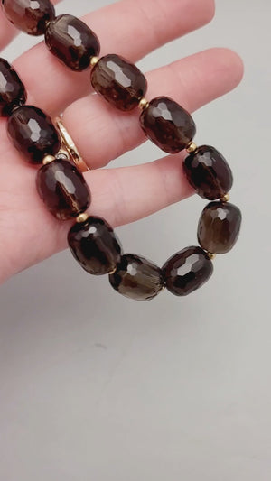 Smokey Quartz Necklace