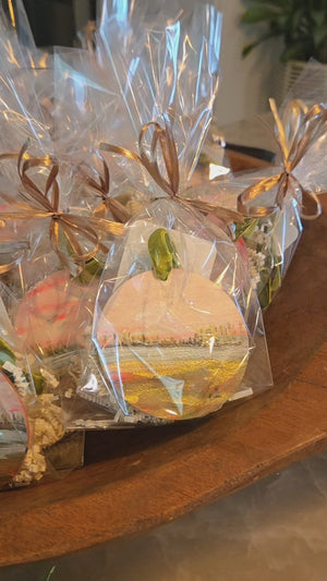 Handpainted Seascape Ornaments