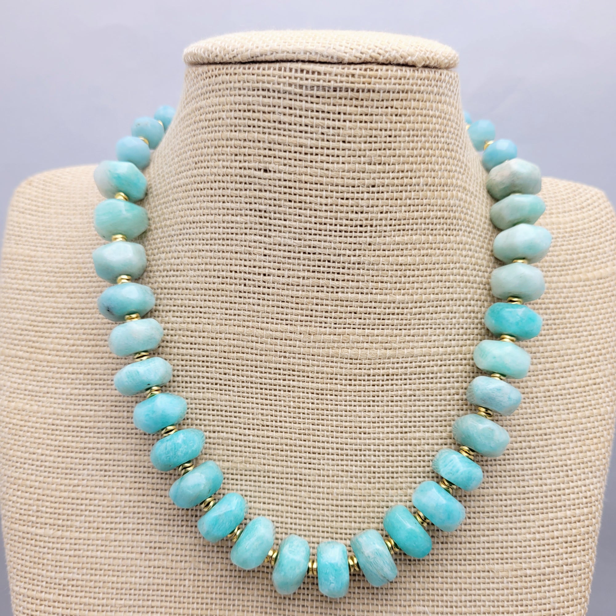 Amazonite Beaded Necklace