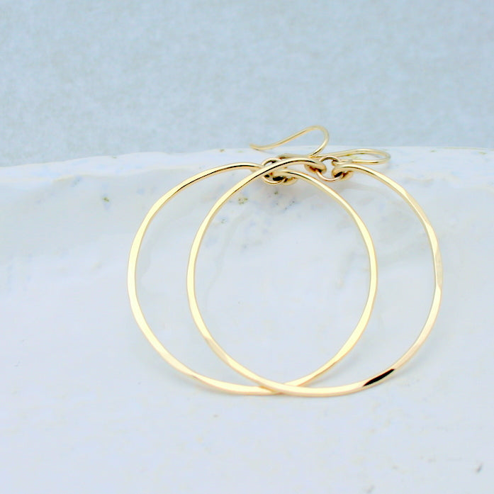 Currie Hoops - Gold Filled